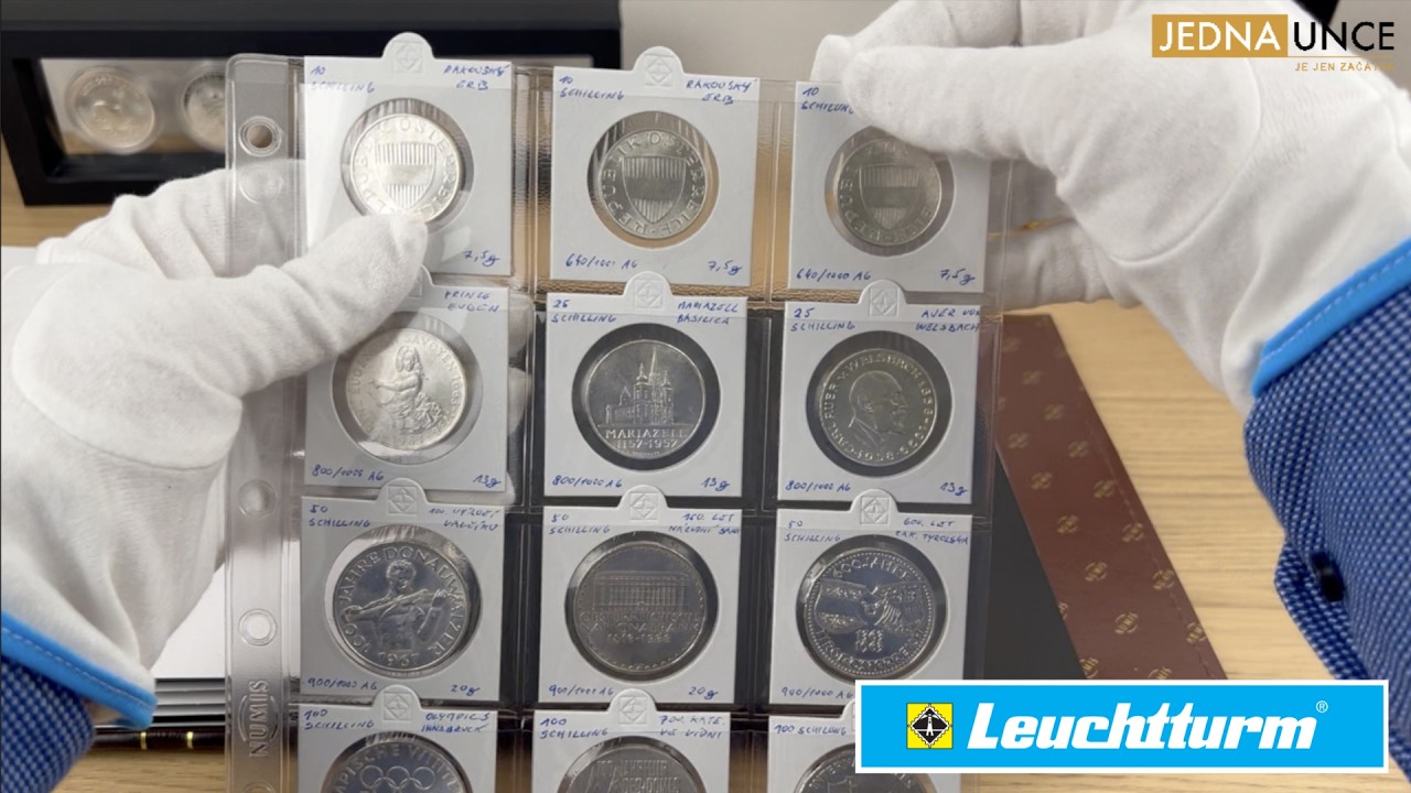 NUMIS Leuchtturm - nejobl&iacute;beněj&scaron;&iacute; album mezi numismatiky a dobr&yacute; standard