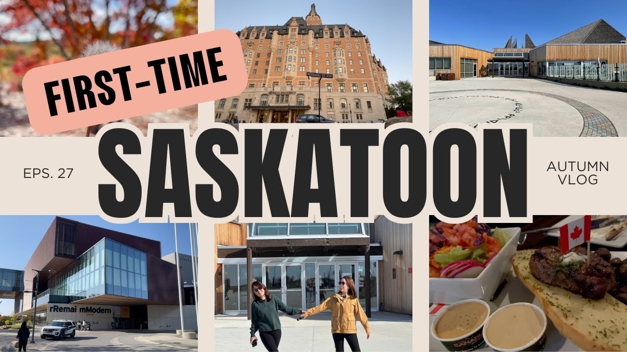 First Time in Saskatoon | Visiting Remai Modern, Wanuskewin Park, Meewasin Trail | Canada Vlog