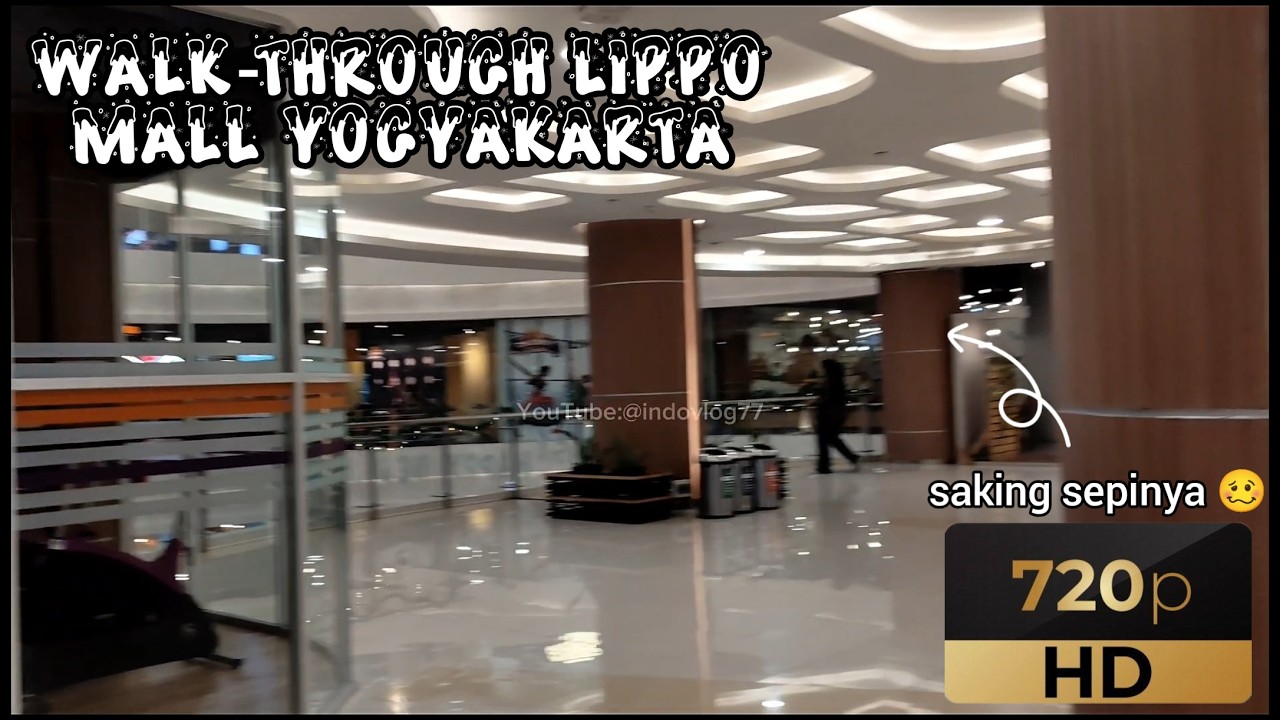 WALK-THROUGH LIPPO PLAZA YOGYAKARTA | relaxing vlog 4K 60FPS high bitrate #8