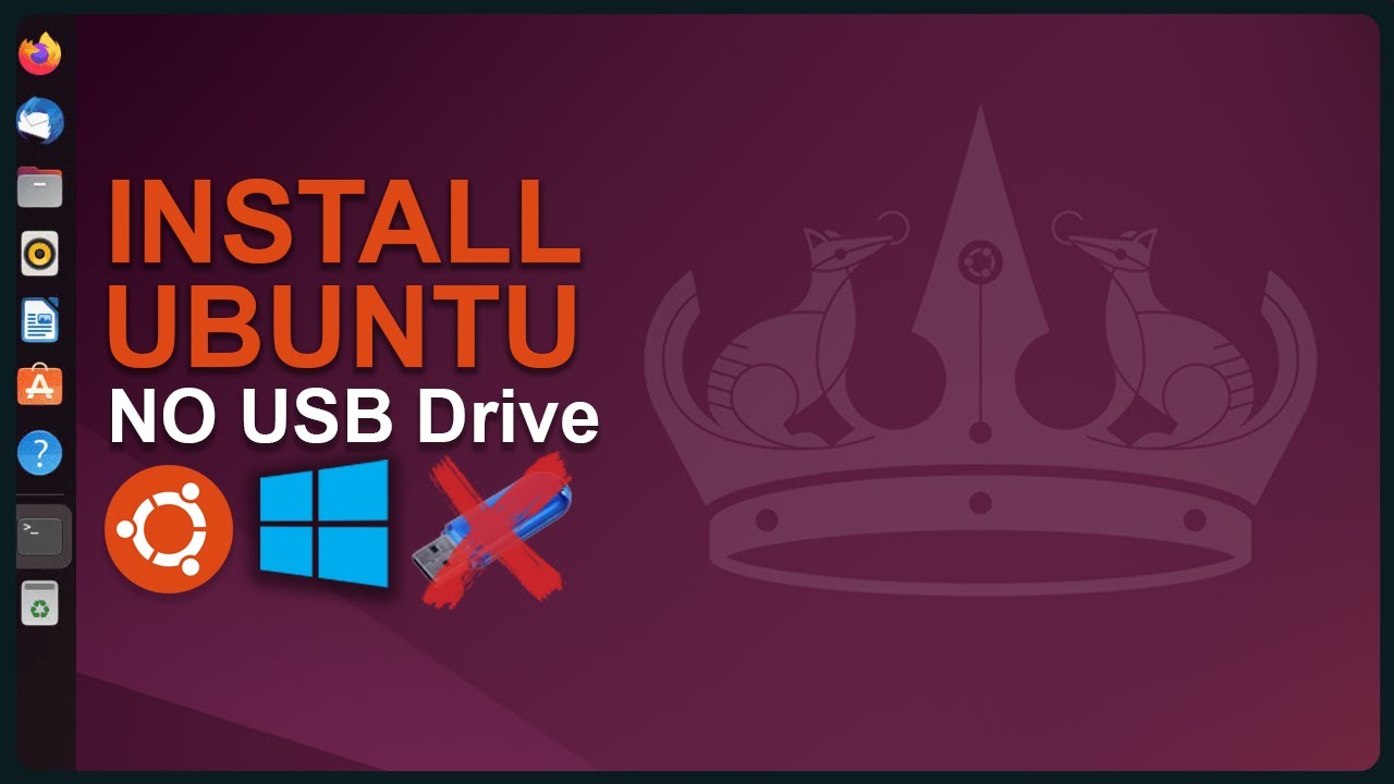 How To Install Ubuntu Linux Without USB Drive | Dual Boot With Windows | UEFI