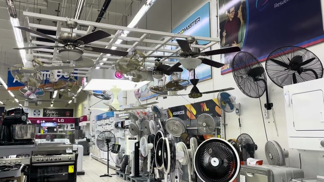 Ceiling Fans & Portable Fans At Plaza Llama (Fall 2025)