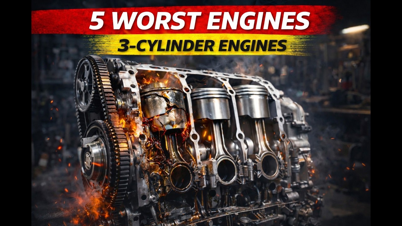 The 5 WORST 3 Cylinder Engines