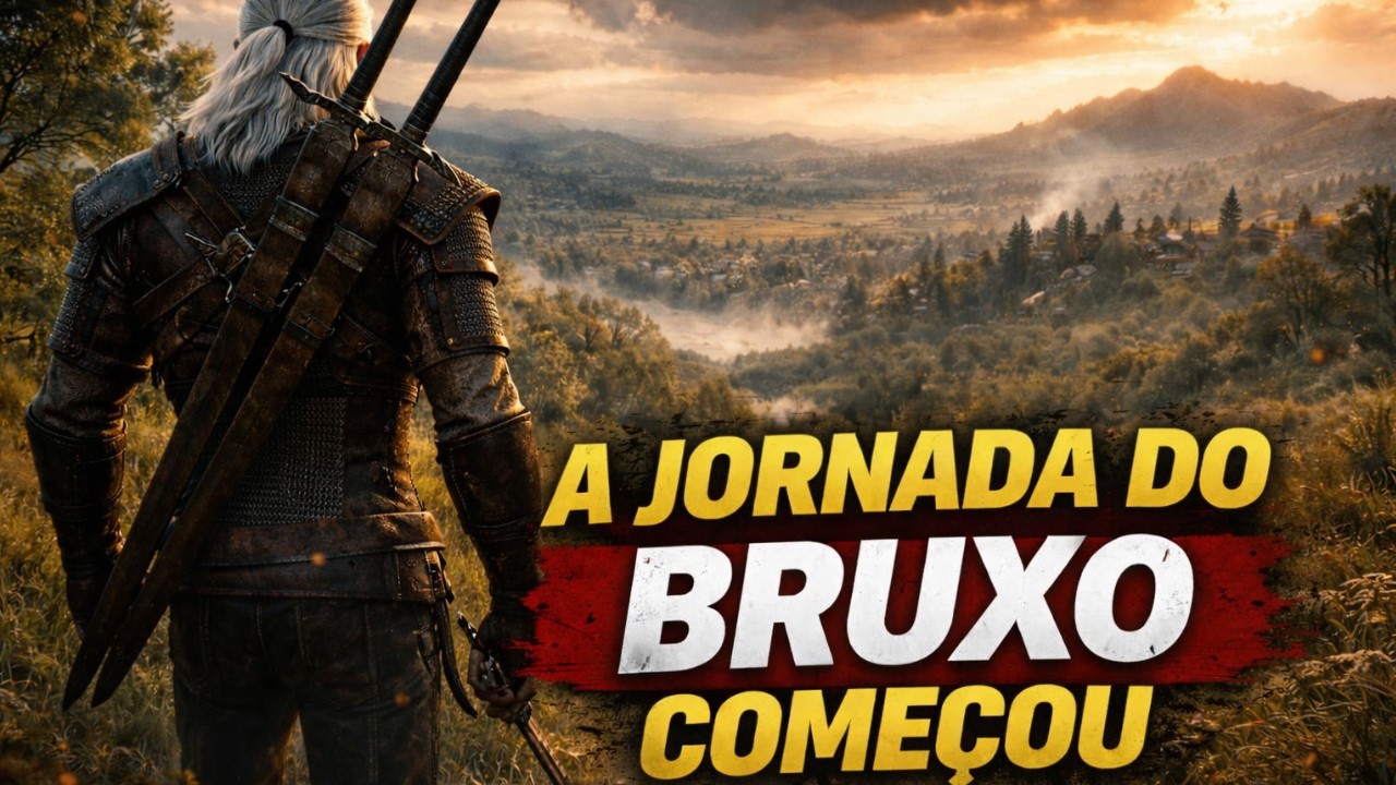 A JORNADA DO BRUXÃO COMEÇOU! [+16] - The Witcher 3 Wild Hunt - #1