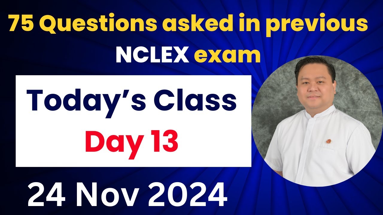 Day 13 ( Q 976-1050 ) 4500 previously asked questions series | NCLEX Questions and answers