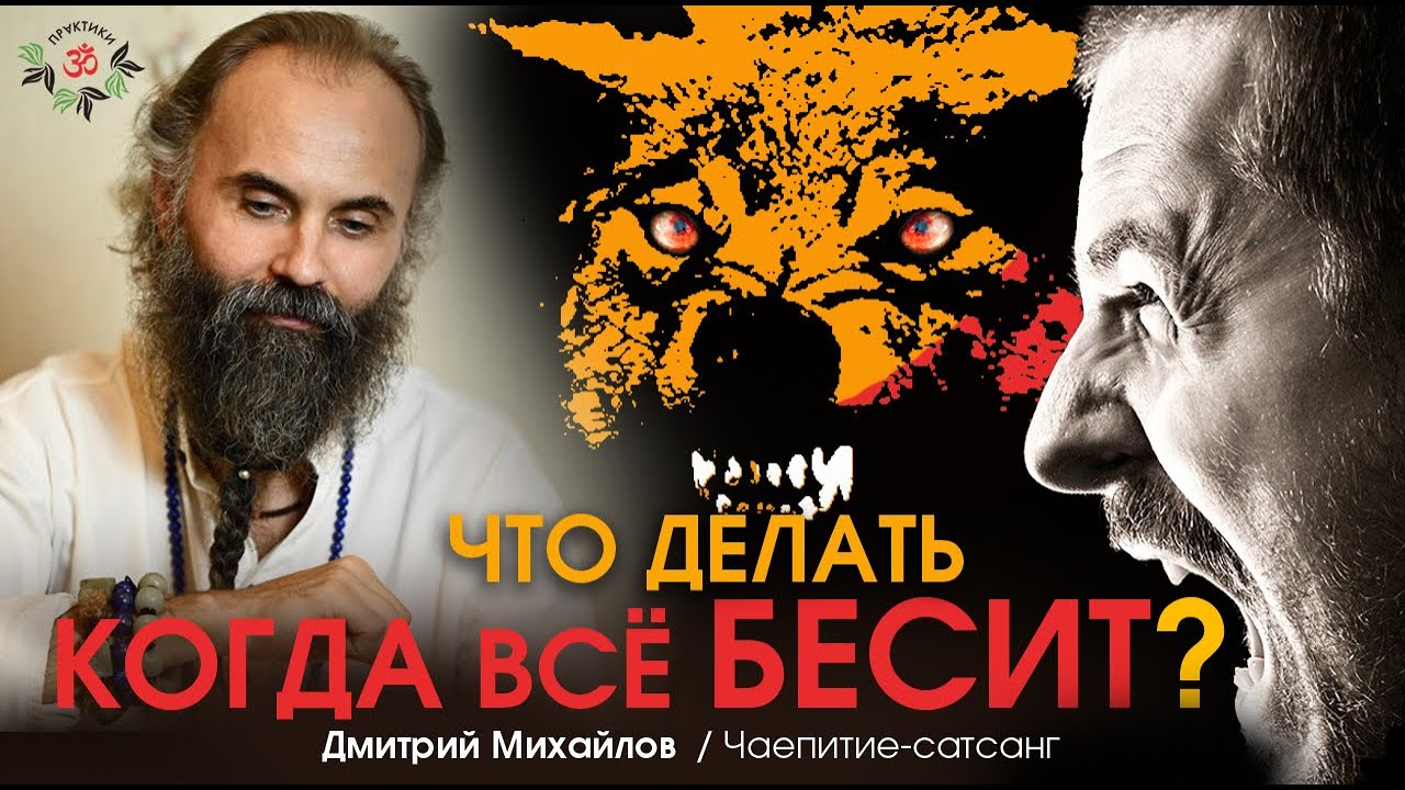 КОГДА ВСЁ БЕСИТ. Дмитрий Михайлов. Чаепитие-Сатсанг.