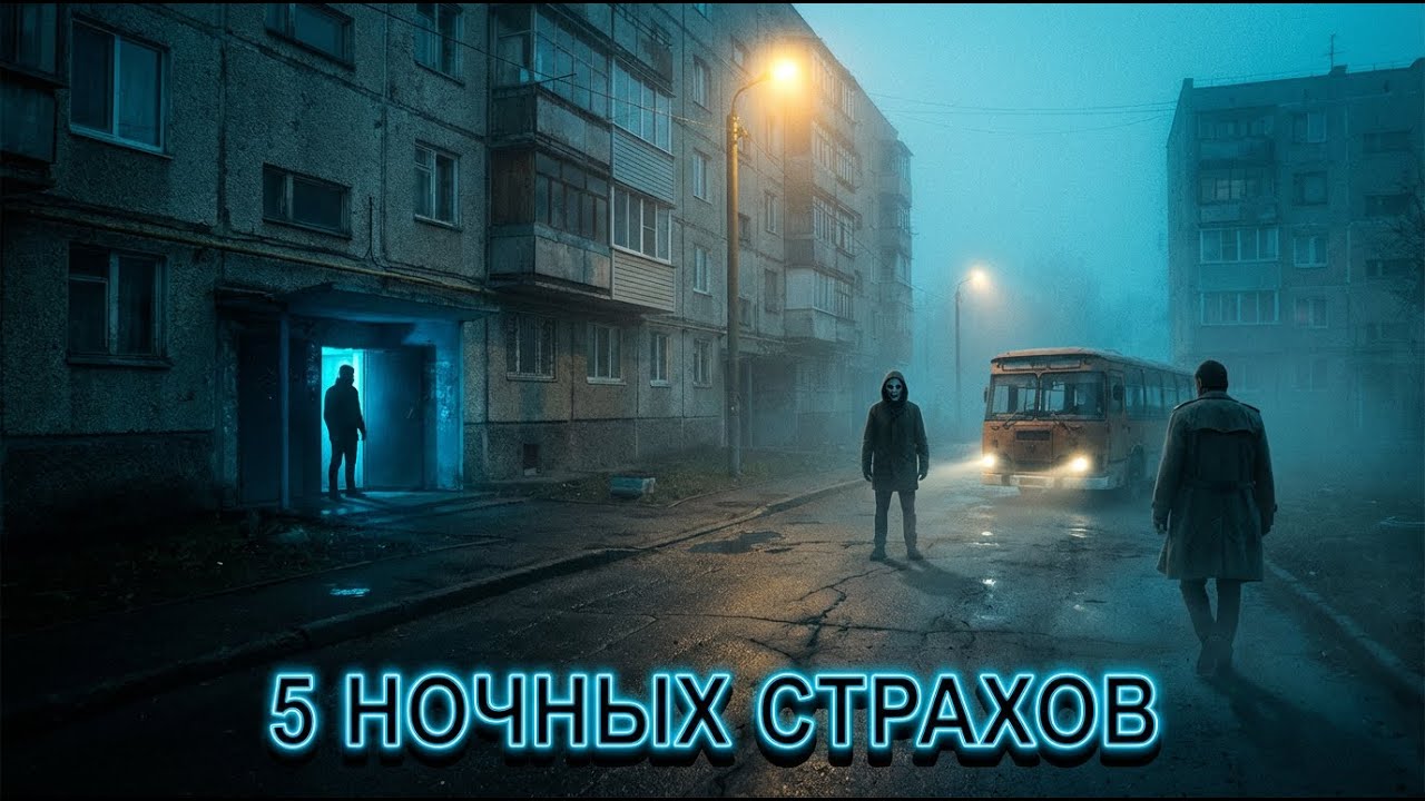 5 ночных страхов, от которых не спрячешься