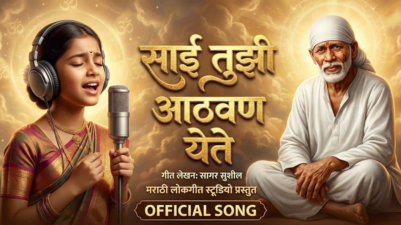 साई तुझीं आठवन येते 🙏 | Shirdi Sai Baba Bhajan | Emotional Marathi Bhajan 2026 | Sai Baba Song 