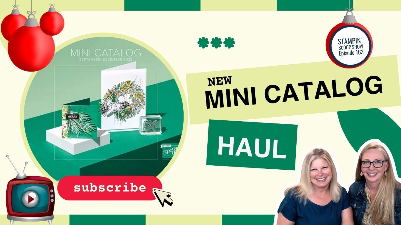 🔴  #1 Unboxing Reveal- Watch This for the New Stampin Up 2023 Holiday Mini Catalog Sneak Peek!
