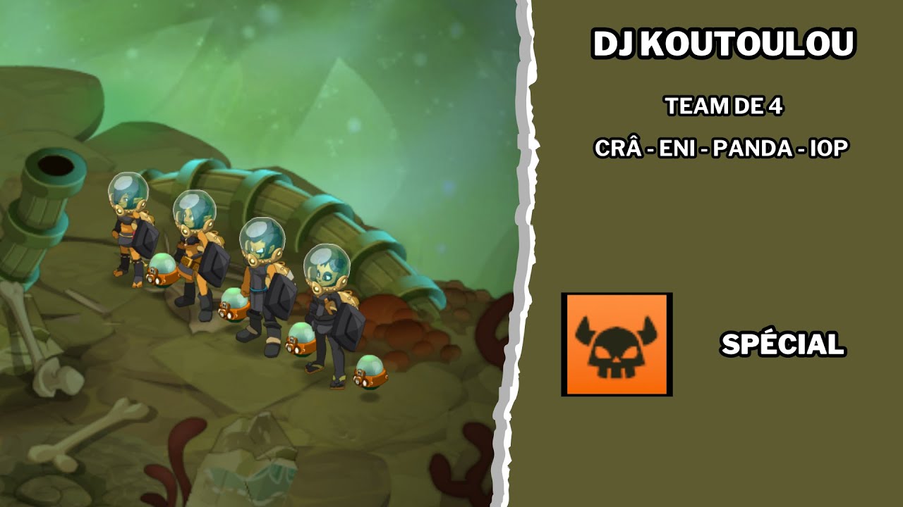 [Dofus 2.68] Donjon Koutoulou Succès Spécial - Team de 4