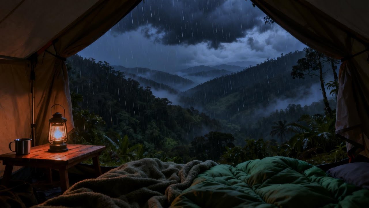 Rain Sounds for Deep Rest | Forest Atmosphere, Focus, Meditation