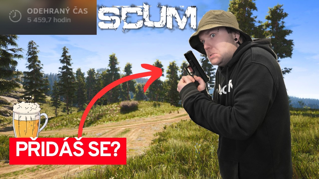 SNAŽÍM SE PŘEŽÍT a dopíjím bečku 🤠 | SCUM