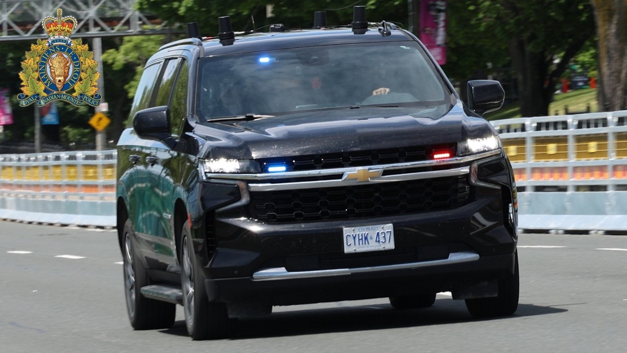 ⁴ᴷ Royal Canadian Mounted Police, Chevy Suburban - FIFA World Cup - 06/12/2026