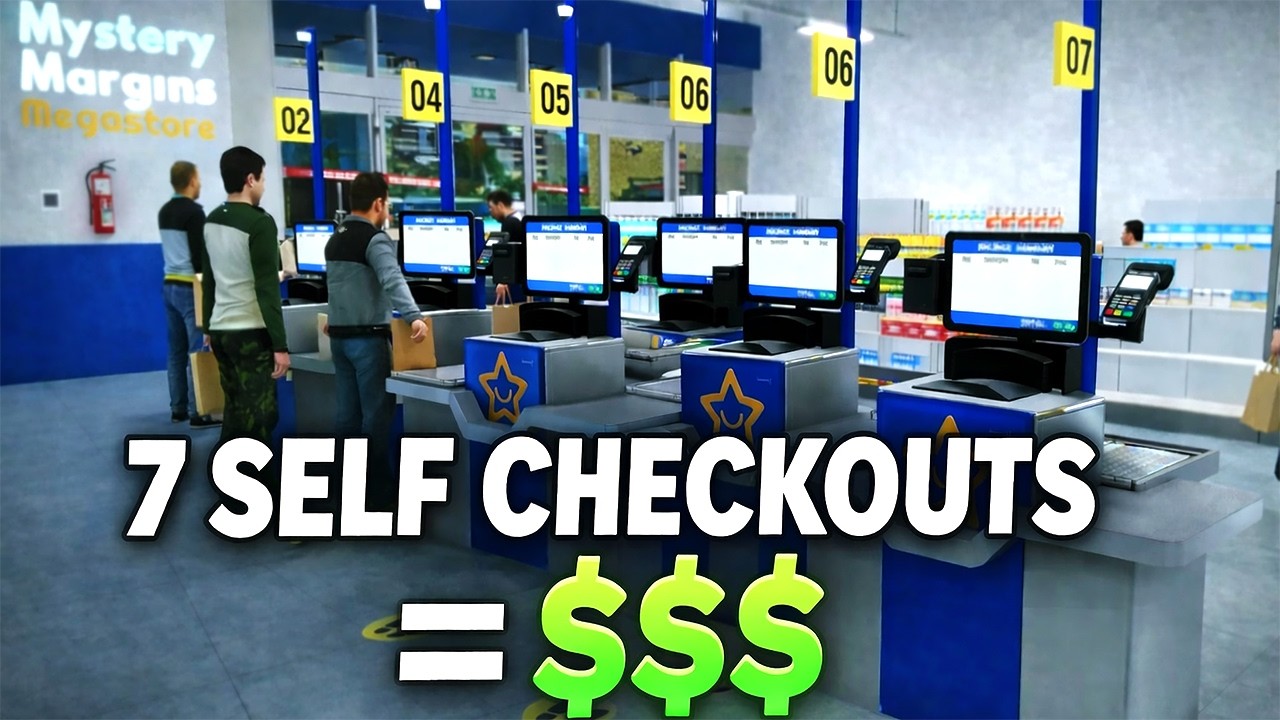 Did I Choose Free Labor… or Did My Customers? - Megastore Simulator (Episode 3) | RealDoubleB