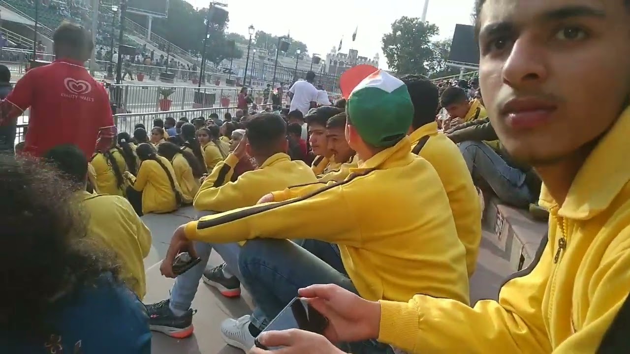 #d.a.v school 🏫 t.r d.a.v public school kangoo, tour, and trip... wagah border Punjab 💖💖💖💖💖💖💖💖🌃
