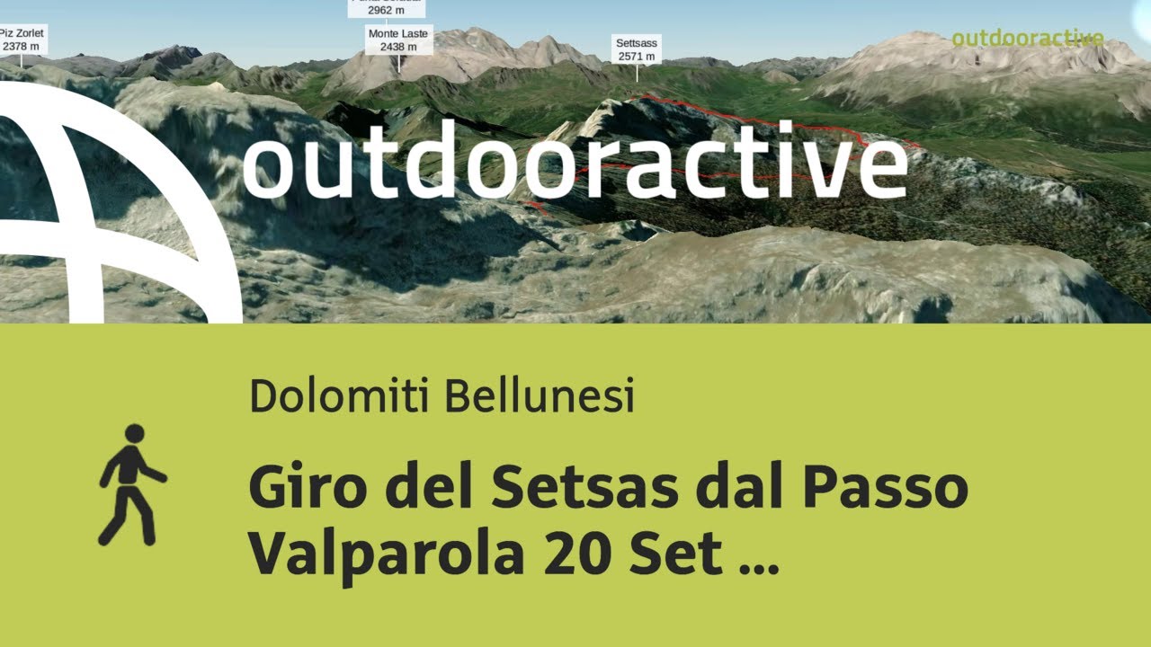 Giro del Setsas dal Passo Valparola 20 Set 2025