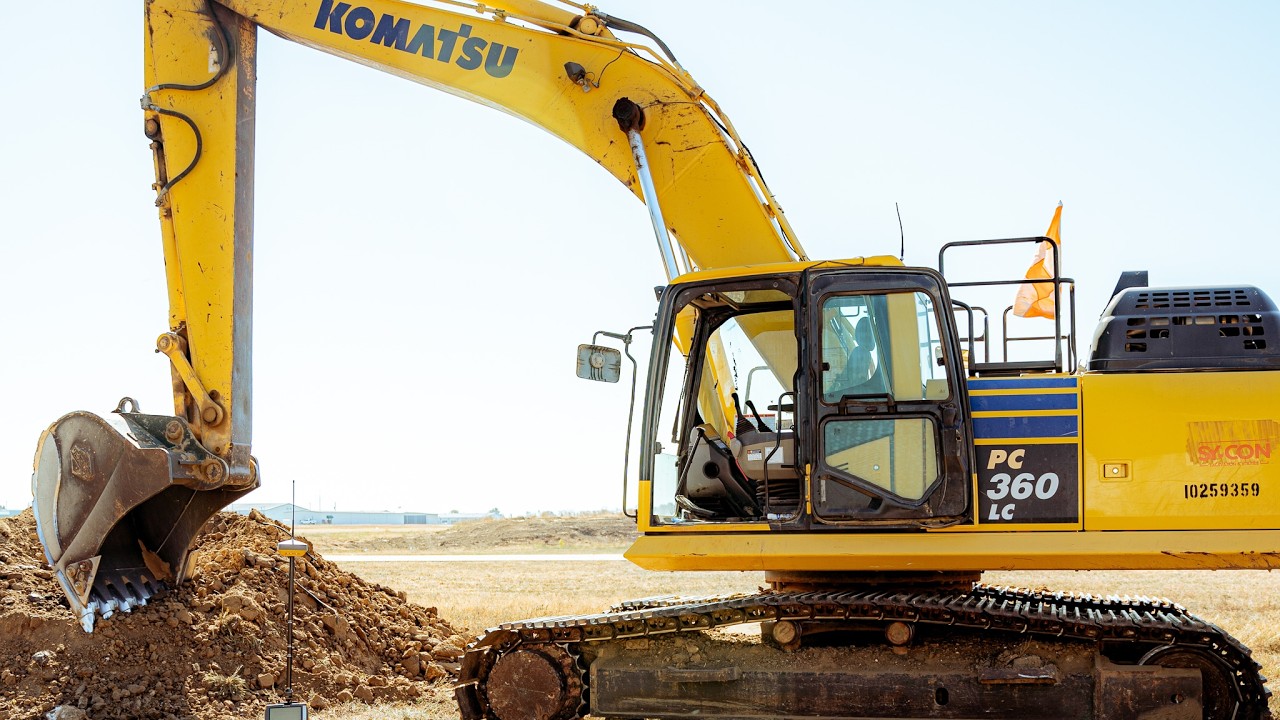 Installing Underground Utilities for an Airport!