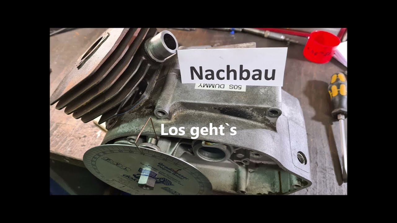 Hercules Sachs Sprint 5.8 Zylinder Vergleich Original und Nachbau