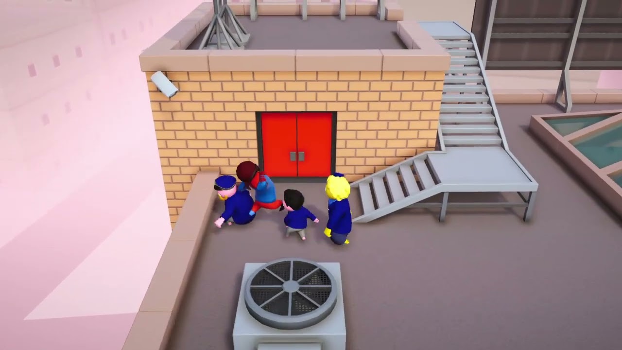 Gang Beasts but I am Spider-Man... again