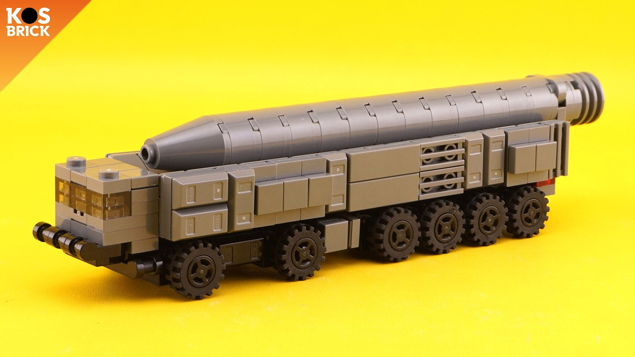 Lego RS-26 Oreshnik Rubezh IRBM (Tutorial)