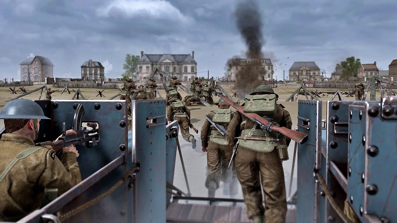 SWORD BEACH | German Campaign | Call to Arms - Gates of Hell: Finest Hour