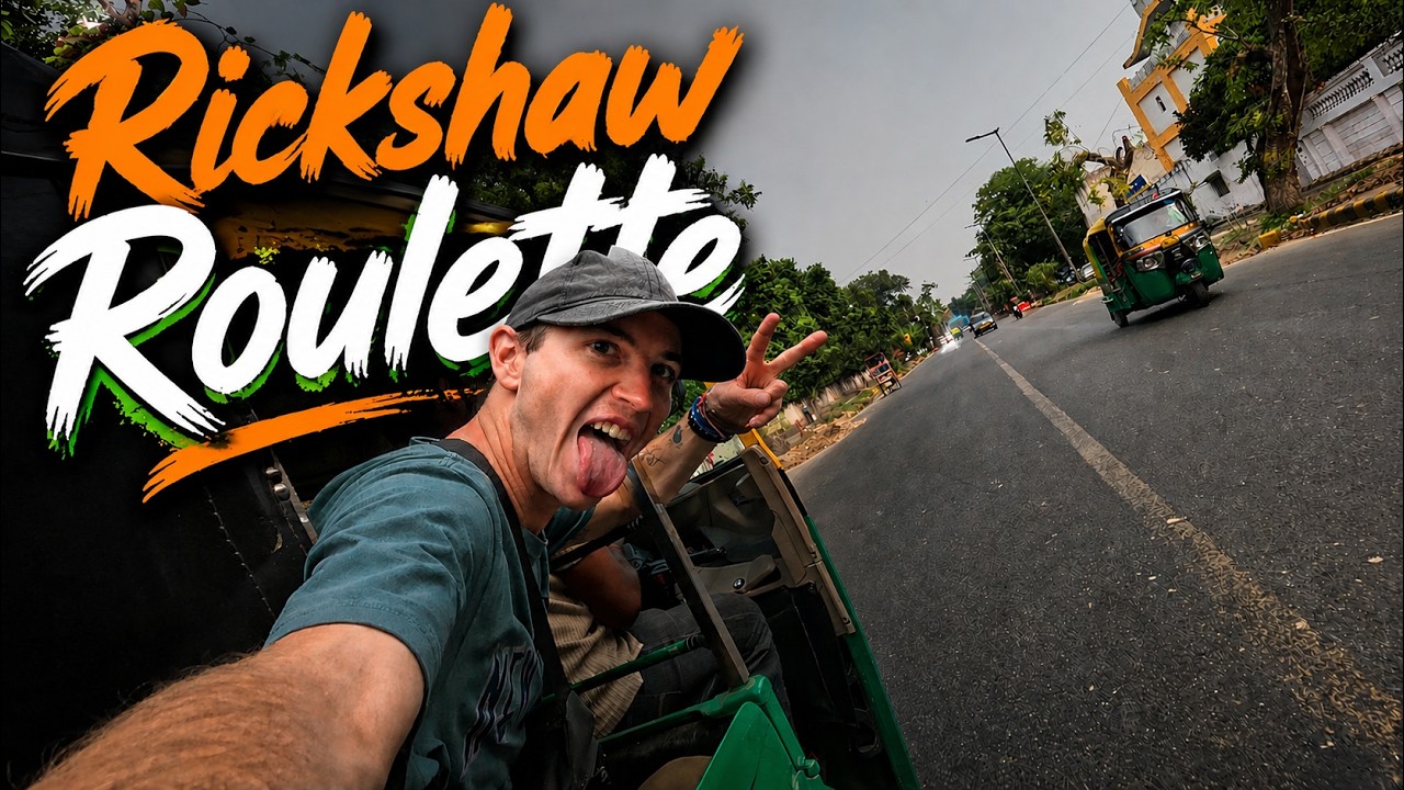 I Gave a Rickshaw Driver 100 Rupees and Told Him To Drive