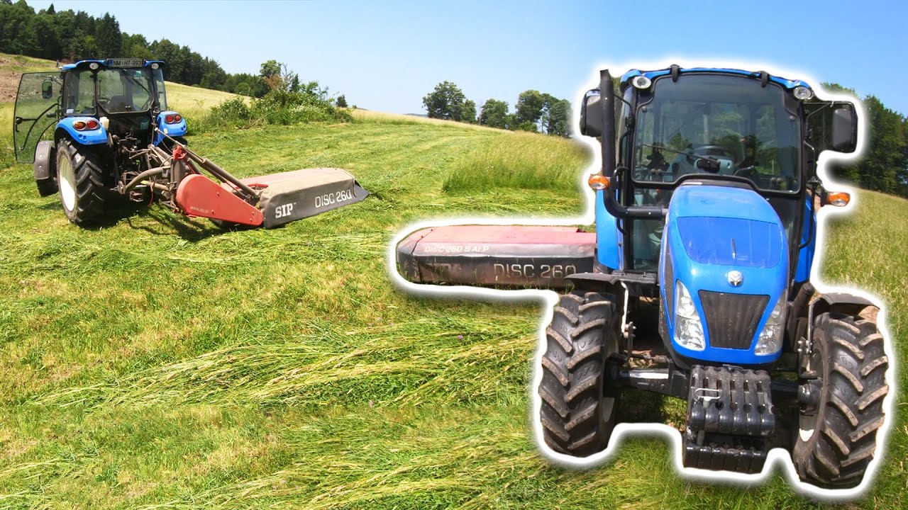 POV First Cut 2025 - Cutting The Third Field | New Holland T4.75, SIP DISC 260 S ALP