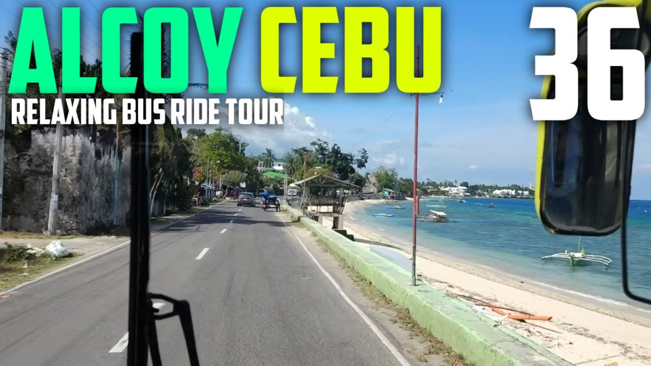 ALCOY CEBU 🇵🇭 | BUS RIDE TOUR EPISODE 36
