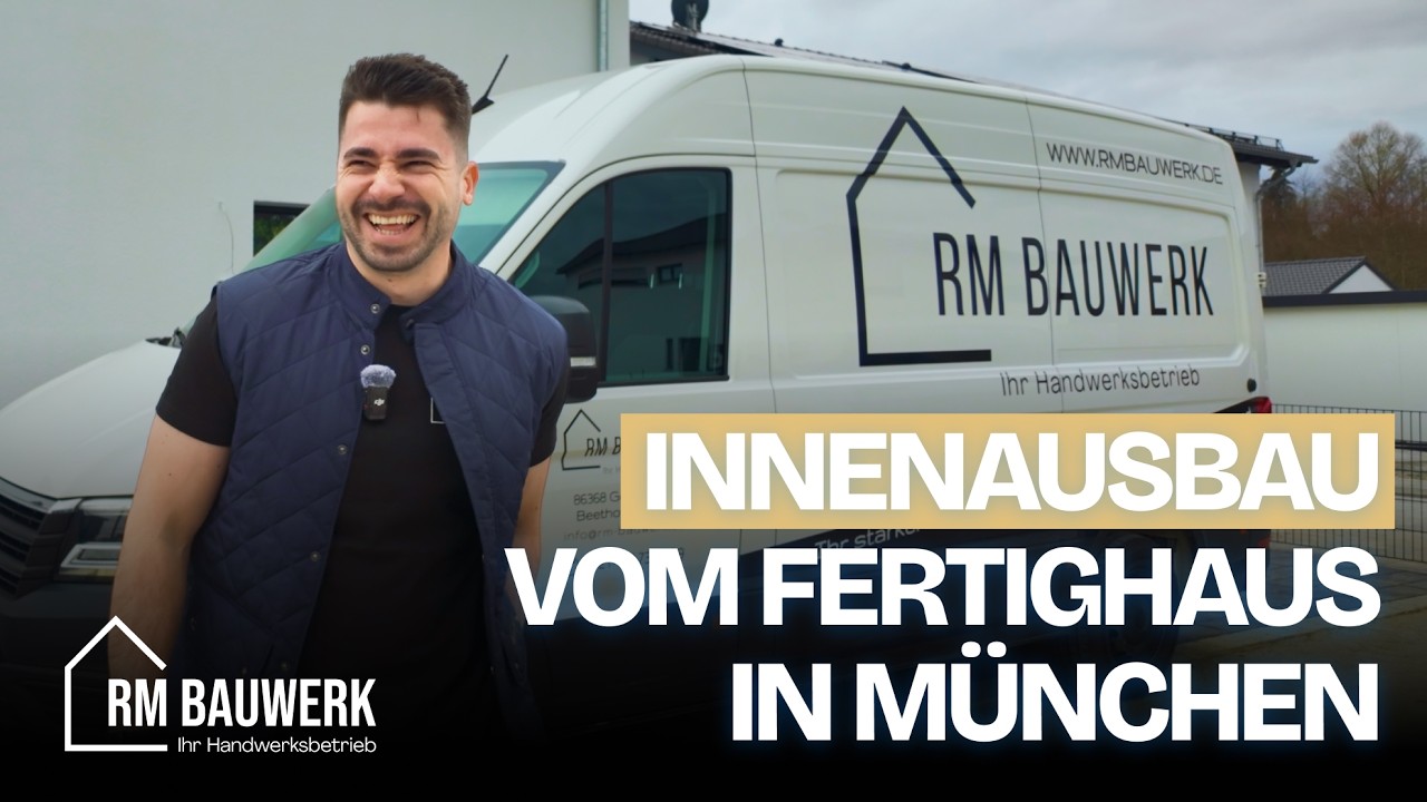 Fertighaus Innenausbau komplett - Moderner Look im Westen von München | RM Bauwerk