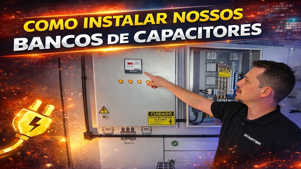 Como instalar banco de capacitores Startek