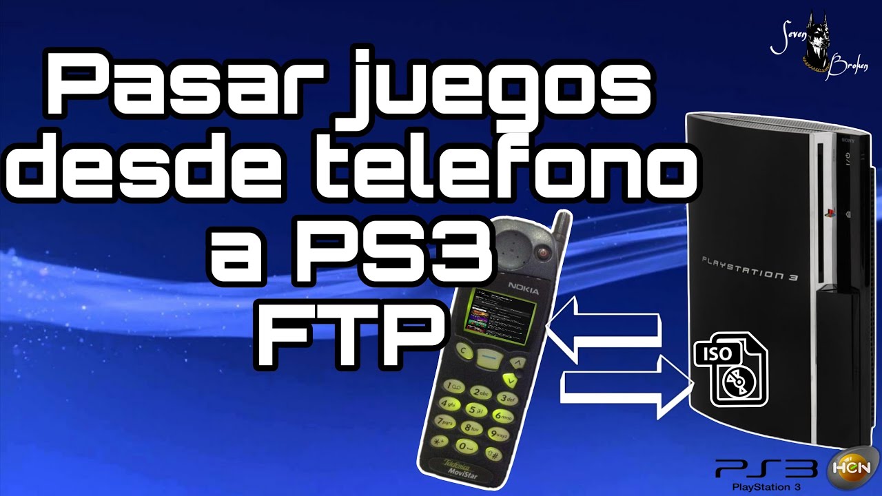 Pasa Juegos de PS3 desde tu teléfono: ISO,PKG,carpetas... ¡Todo! (2026)