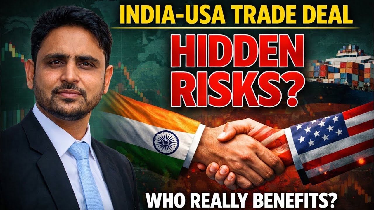 India-USA Trade Deal: Hidden Risks, Strategic Pressures & Who Really Benefits?