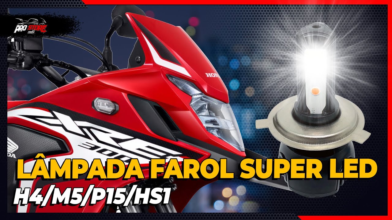 L&Acirc;MPADA SUPER LED XRE300, CB300, FAZER250, XJ6 | Pro Store Motos