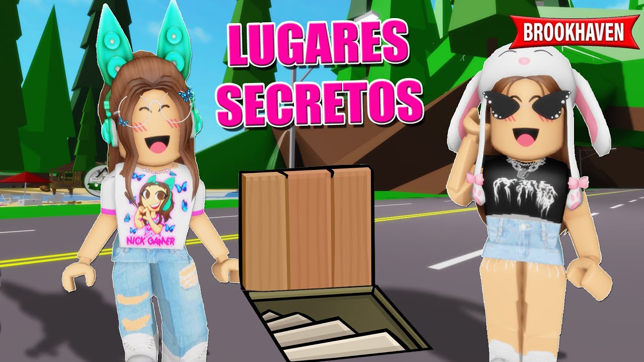 PROCURAMOS LUGARES SECRETOS DO BROOKHAVEN - Roblox