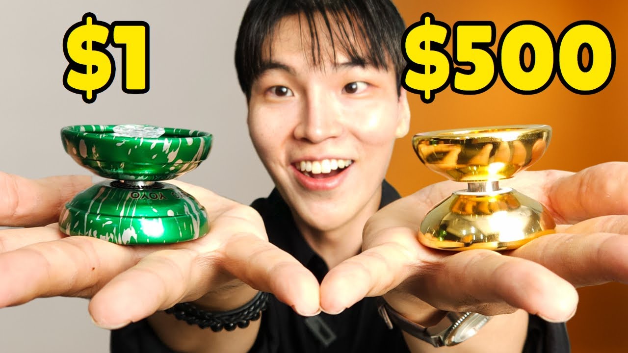 테무 1천원짜리 VS 70만원 황금요요&hellip; 실제로 던져보니 충격적 결말?! 과연 어떨까