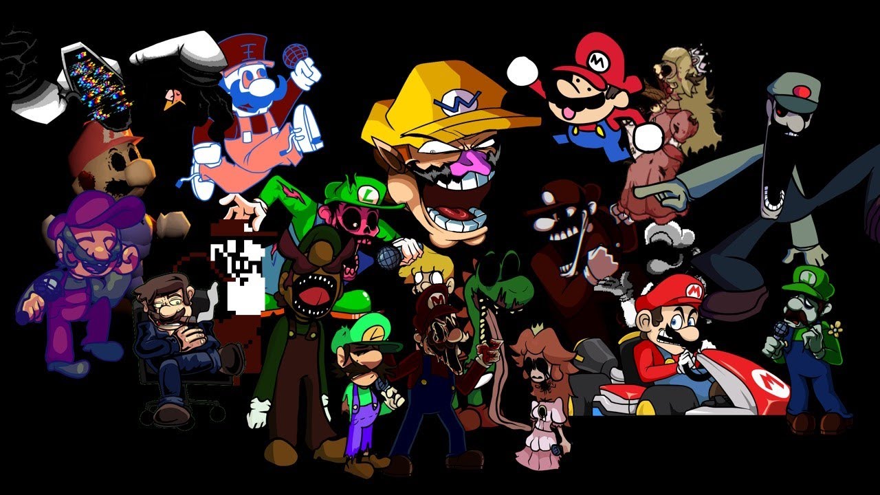 Ultimate All-Stars - Omnipresent Noichi Remix But Various Mario 'EXE' Characters Sing It