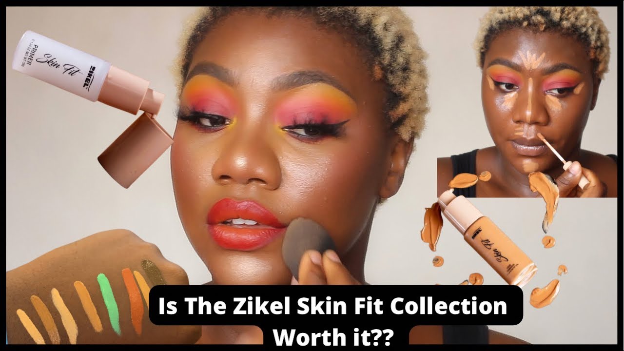 What They Won't Tell You About The New ZIKEL SKIN FIT COLLECTION | FULL FACE OF FIRST IMPRESSIONS