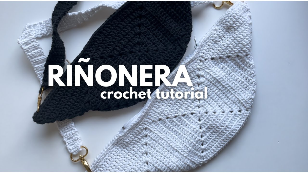 Riñonera Cangurera a crochet paso a paso | ganchillo