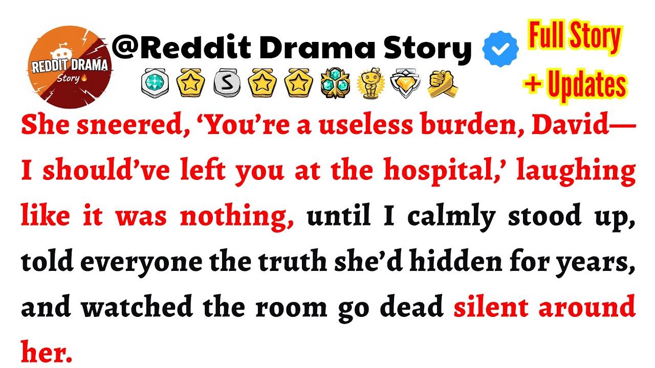 She sneered, ‘You’re a useless burden, David—I should’ve left you at the hospital,’ laughing