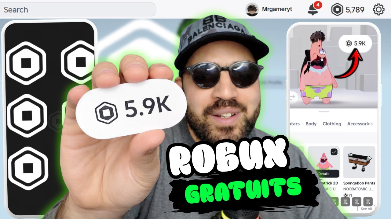 🔥 Obtenez des Robux GRATUITS en 2026 💸 | M&eacute;thode 100% L&eacute;gale, Sans Application ni V&eacute;rification