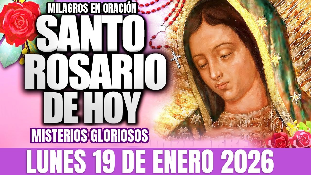 EL SANTO ROSARIO DE HOY-MISTERIOS GLORIOSOS ✝️EL SANTO ROSARIO DE HOY