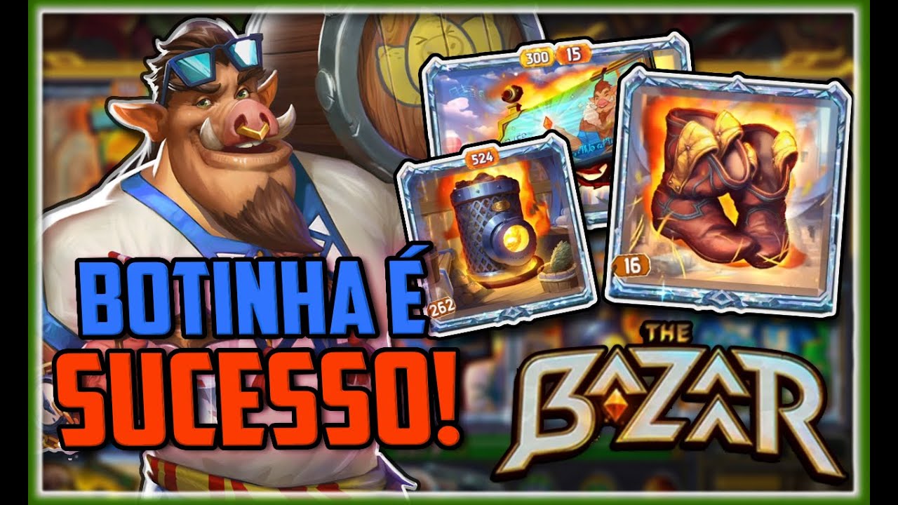 PYG de BOTINAS tacando FOGO EM TUDO! - Pyg - The Bazaar (PT-BR)