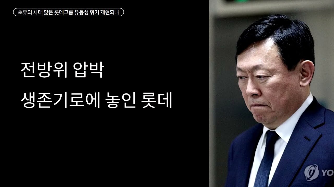 롯데지주 현금부족 상황. 유동성 위기 재현되나 #롯데지주 #신동빈 #유동성 #롯데케미칼