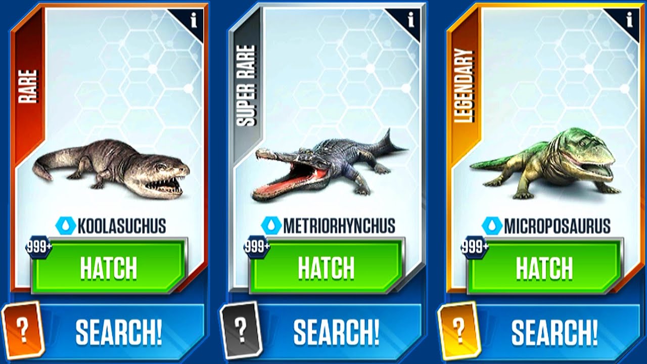 NEW MAX X3 MICROPSAURUS Vs METRIORHYNCHUS Vs KOOLASUCHUS | JURASSIC WORLD THE GAME