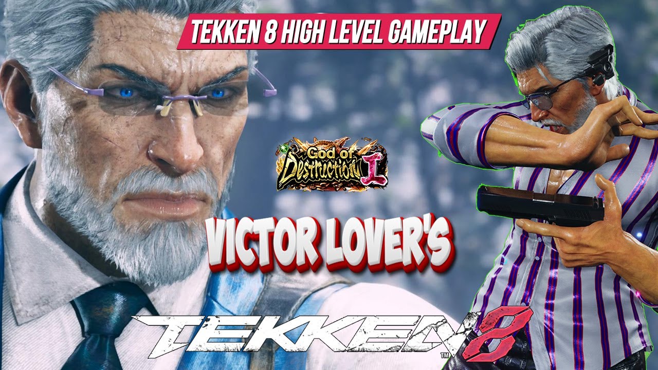TEKKEN 8 ⚡ VICTOR Loover's 💪 Лучшие моменты и комбо профессиональных игроков! ⚡ Геймплей высокого...