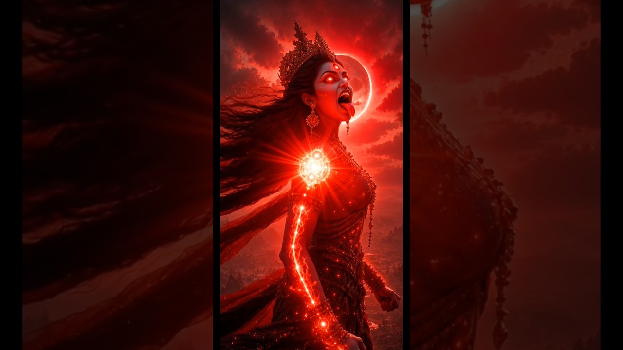 ✨🌺🔱She destroys darkness and fills devotees' lives with divine light, fearlessness, wisdom #shorts