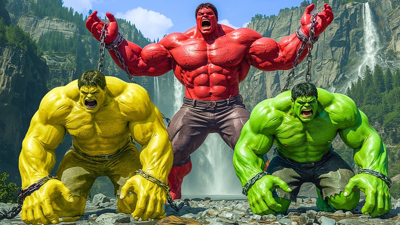 RED HULK vs GOLD HULK EPIC BATTLE! However, HULK Unexpected SAVE Changes Everything!