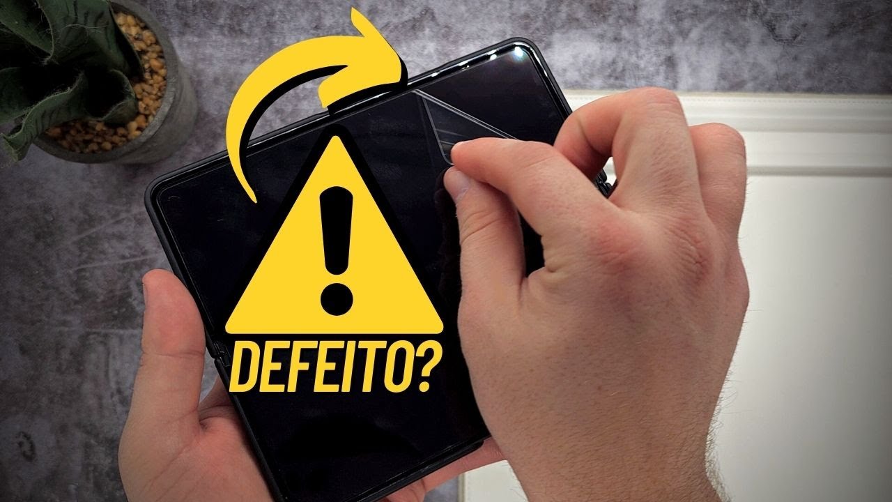 Defeito Crônico no Galaxy Z Fold 4 I Veja o que eu fiz!