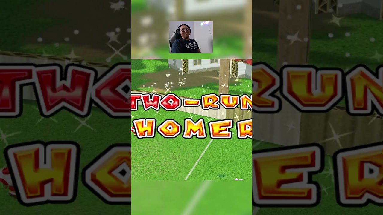 How to hit a Home Run in Mario Baseball