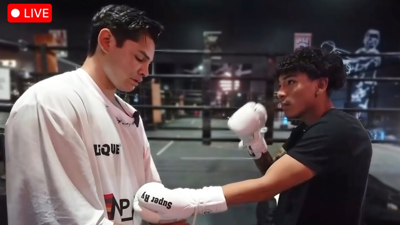 Oblivion X Ryan Garcia Training For Julian Newman! 