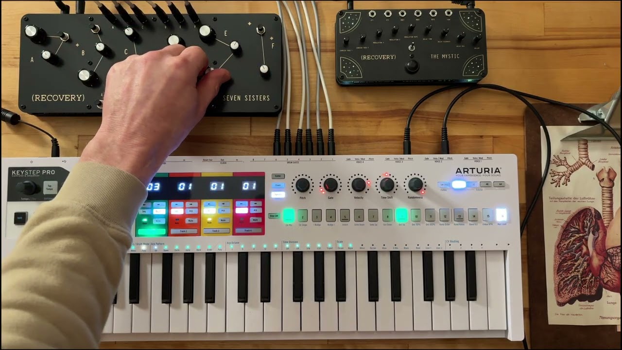 The Seven Sisters & the Mystic &mdash; Synth Demo with KeyStep Pro | Recovery Effects